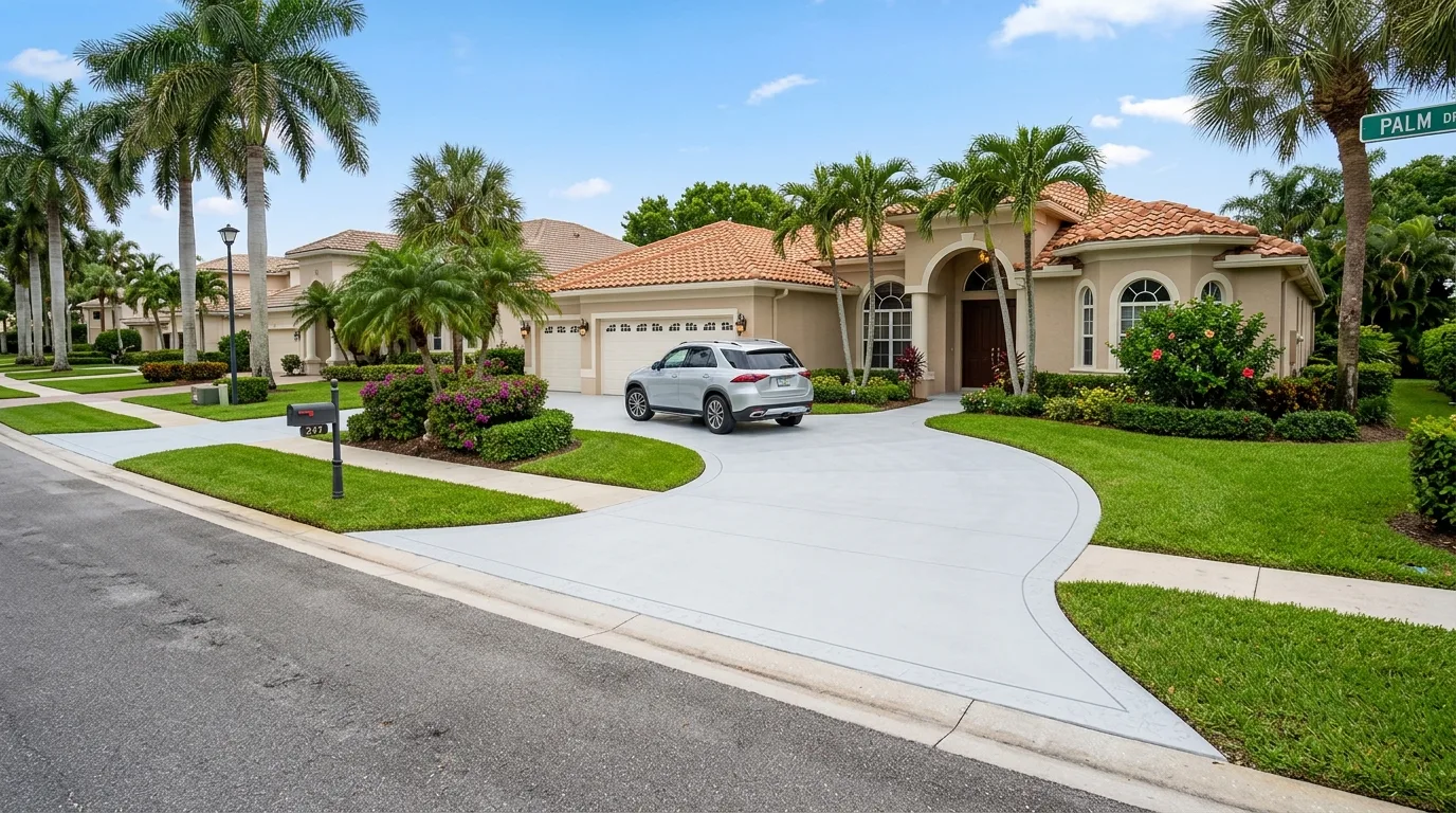 Concrete vs Asphalt Driveways: What's Best for Florida Weather?