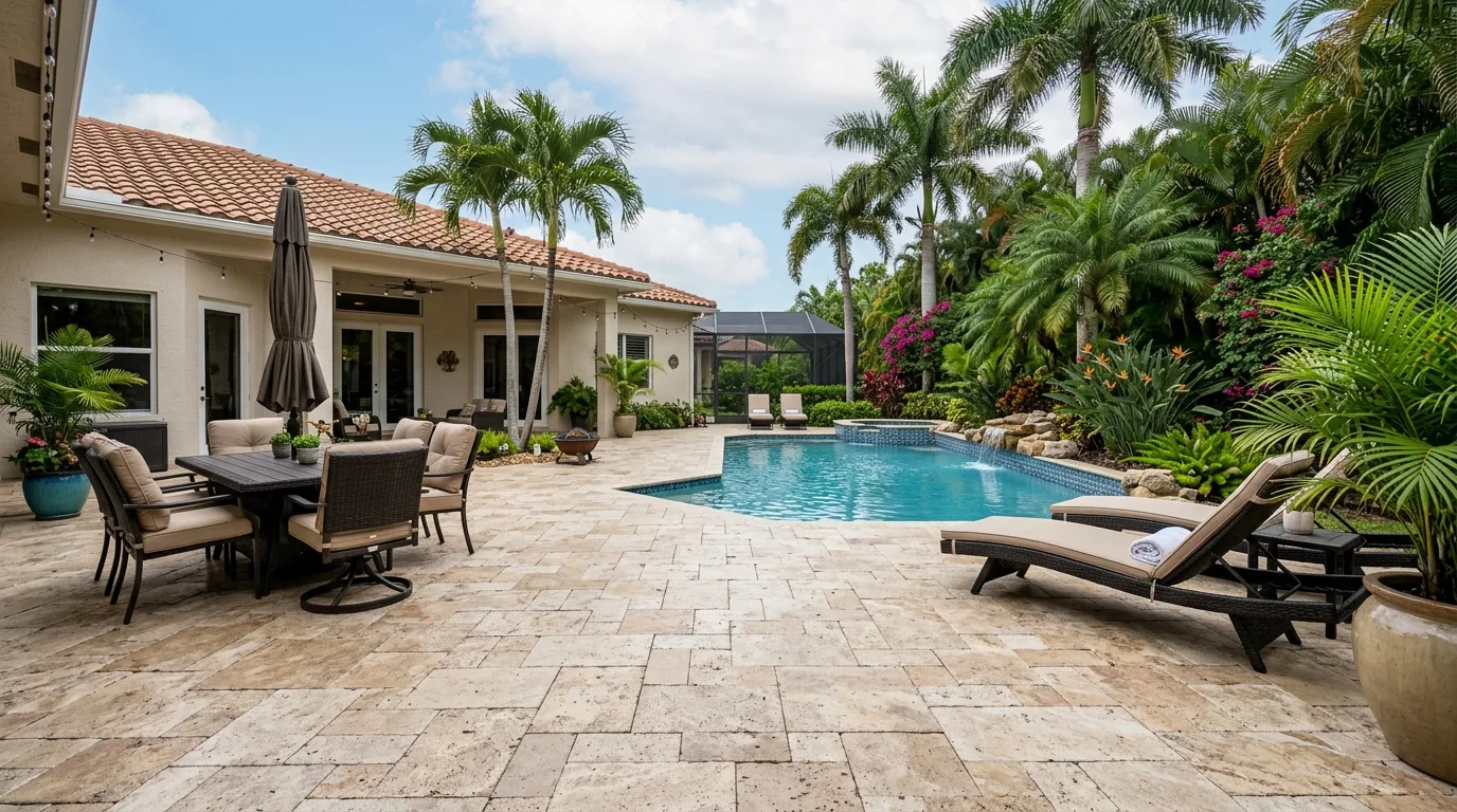 Stamped Concrete Patio Ideas for Margate Backyards